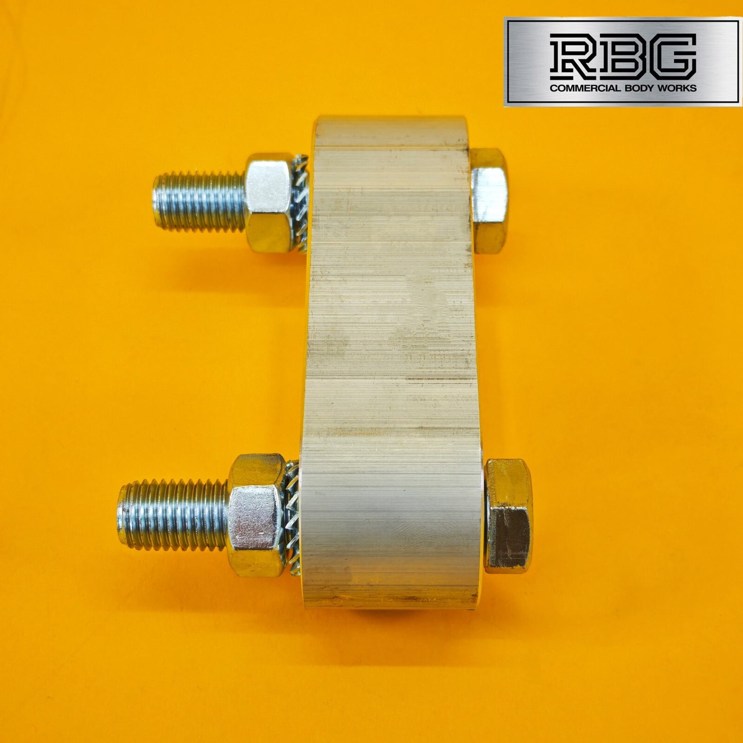 Tow Bar Ball Spacer Extension + 80mm Bolts & Nuts 38mm Block Trailer Caravan UK