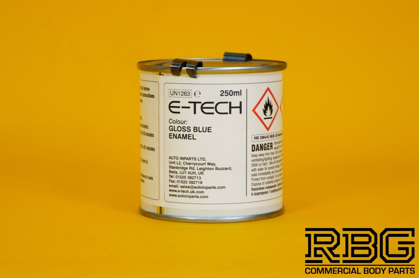 Engine Enamel BLUE Paint Gloss E-TECH 150ml Heat Resistant Car Vehicle Motorbike