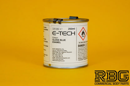 Engine Enamel BLUE Paint Gloss E-TECH 150ml Heat Resistant Car Vehicle Motorbike