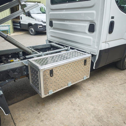 Iveco Daily Toolbox Storage Box Lockable Aluminium - Trucks ##FREE POSTAGE!!!##