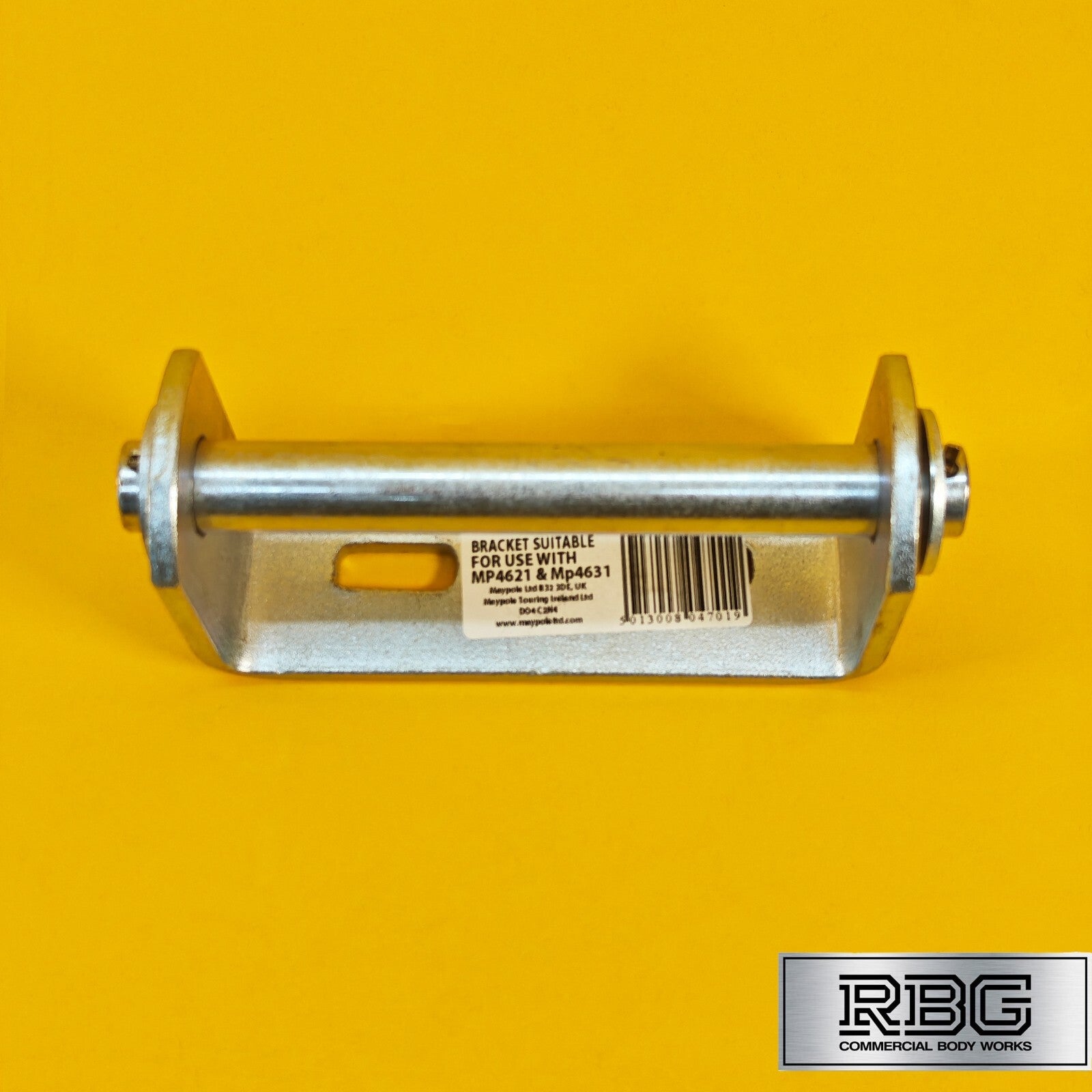 Keel Roller Bracket with 19mm Spindle for Boat Trailers Zinc Plated Steel UK