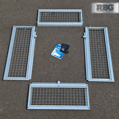 High Side Mesh Kit + Cover for Erde 122 & Maypole MP6812 Trailers Heavy Duty UK