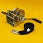 2000Lb Hand Winch + Strap & Hook 900Kg Professional Dual Speed Heavy Duty 7M UK
