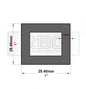 ALUMINIUM SQUARE BOX SECTION Various Sizes In Metric & Inch Free UK Delivery