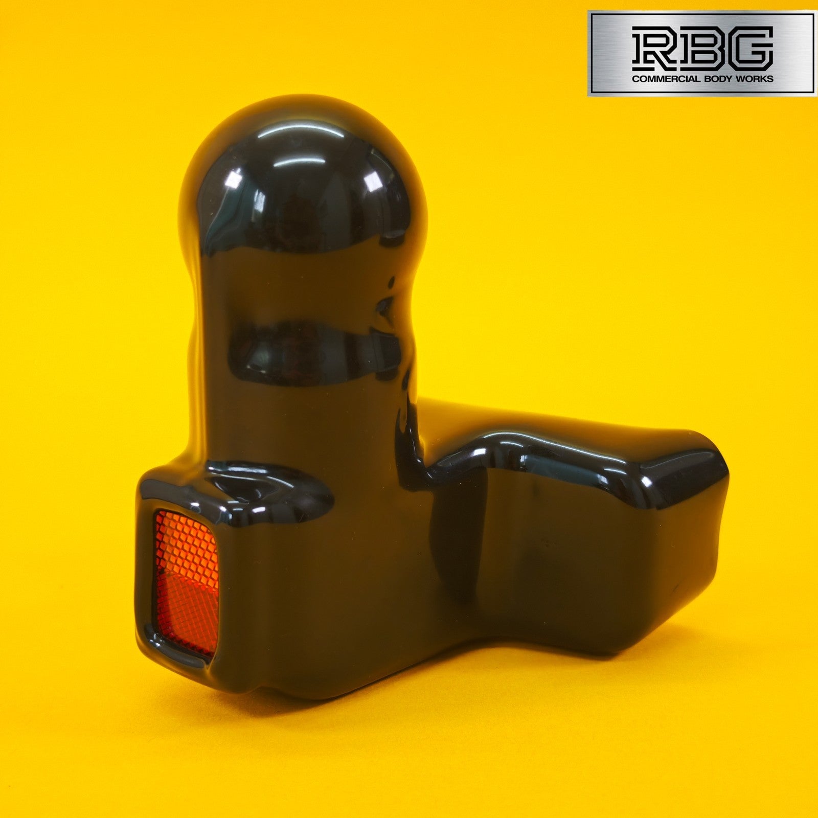 Cover with Reflector ALKO High Reach Towball Black PVC Standard 50mm Tow Ball