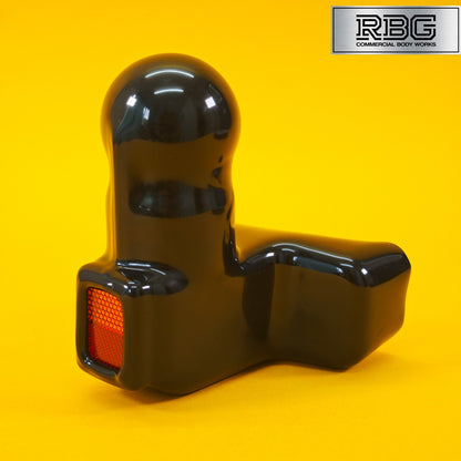 Cover with Reflector ALKO High Reach Towball Black PVC Standard 50mm Tow Ball