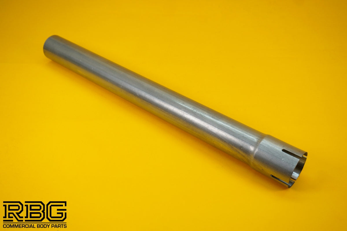 Exhaust Pipe Repair Section Tube Expanded Swaged Fit 500mm Long - VARIOUS SIZES