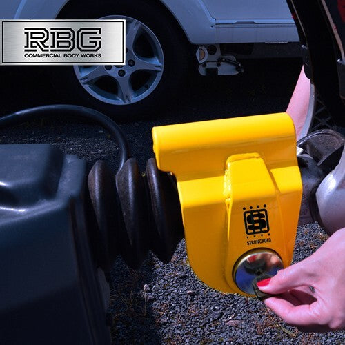 Stronghold High Security Hitchlock for ALKO Hitches Fits Ifor Williams Trailer
