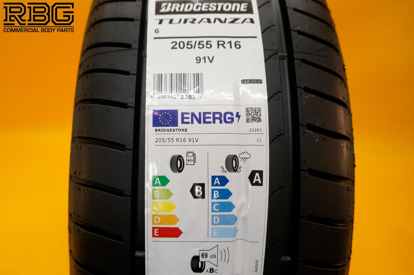 Bridgestone Tyre 205/55R16 91V Turanza 6 Enliten High Performance 205 55 16 NEW