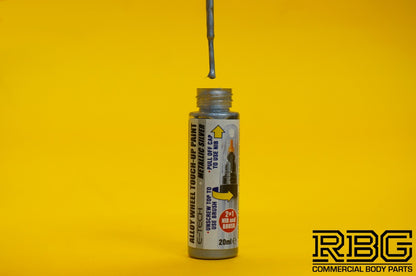 Alloy Wheel Paint Touch-Up PEN & STICK SILVER Chip Kurb Damaged Repair Pen Car