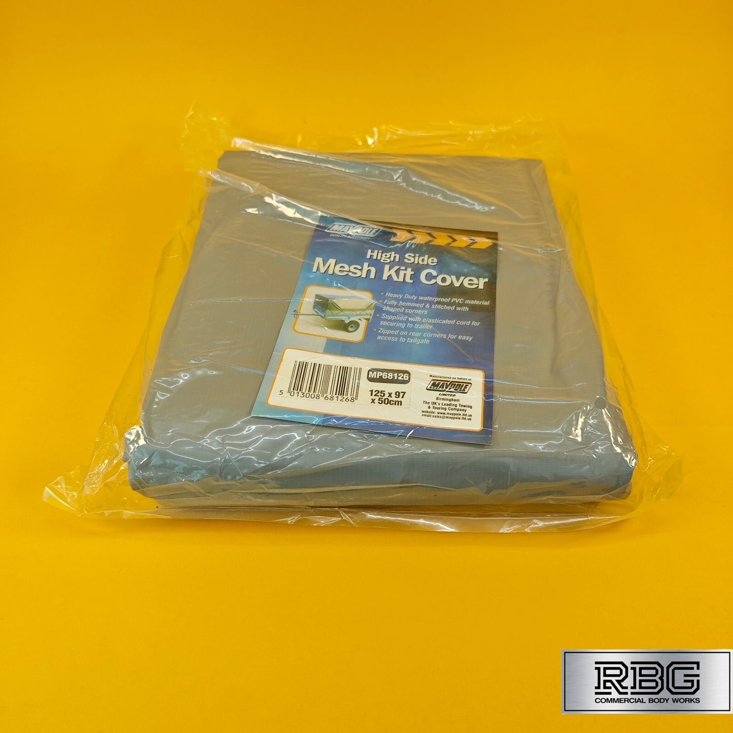 Cover For Erde 122 & Maypole MP6812 Trailer's High Side Mesh Kit Durable PVC UK