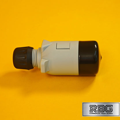 Plastic Plug + Cover SET 7 Pin 12S Type for Towing Trailer Caravan Horsebox PVC