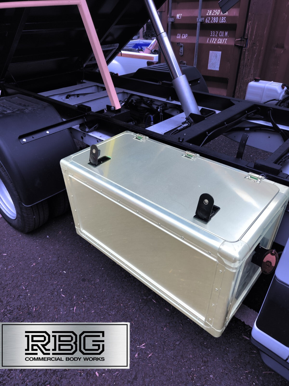 Aluminium Toolbox Ford Transit Trucks Large Lockable Storage Boxes FREE POSTAGE