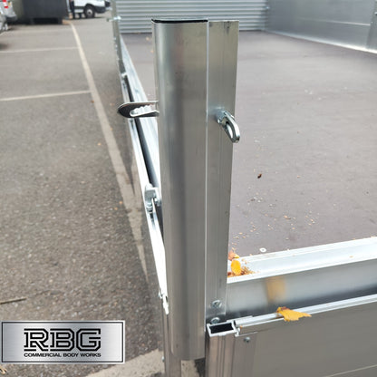 Aluminium Corner Pillar Extrusion 400mm & Socket Dropside Truck Trailer Tailgate