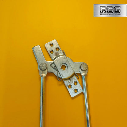 Rod Lock Bars Left Hand 2310mm 3 Point Locking For Doors Trailer Truck Steel UK