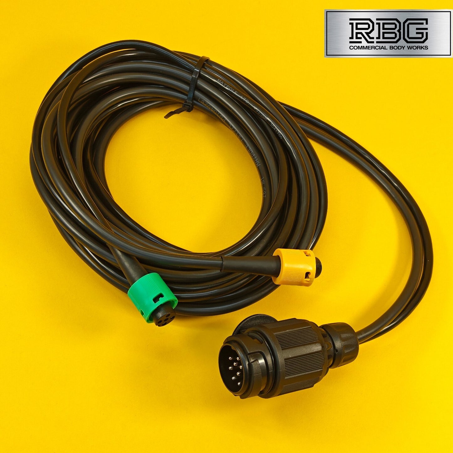 Main Harness AJBA 6m 13 Pin Plug 2x 5 Pin Connectors For Trailer Wiring Lighting
