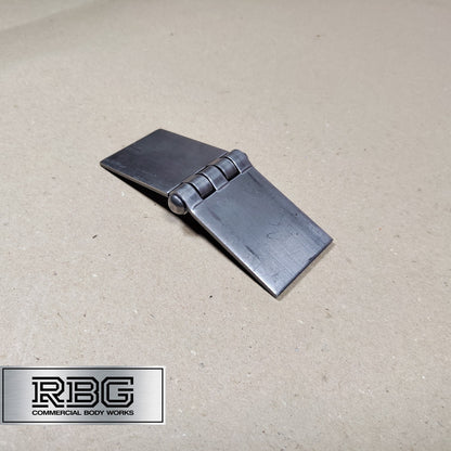 Butt Hinge Weld-on Solid Pressed Drawn Steel Heavy Duty 50x137mm Truck Trailer