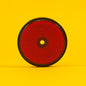 Round Red Reflector Radex 60mm Rear Lighting for Trailer Caravan Horsebox UK