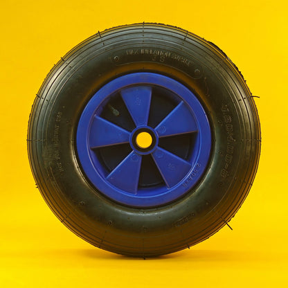 Launch Trolley Wheel 15″ 385mm Pneumatic for Trolleys, Boat Trailers Dinghy UK