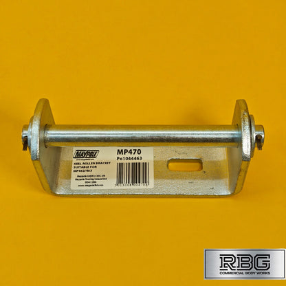 Keel Roller Bracket with 16mm Spindle for Boat Trailers Zinc Plated Steel UK