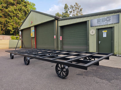 Heavy duty Shepherds hut chassis NEXT DAY COLLECTION, ALL SIZES IN STOCK!!!