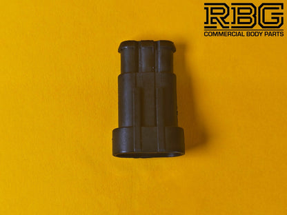 SuperSeal Plug Kit Pair Female/Male 3 Way With Protective Boots AMP Wiring IP67