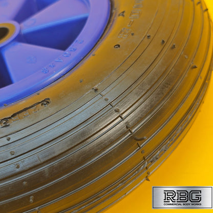 Launch Trolley Wheel 15″ 385mm Pneumatic for Trolleys, Boat Trailers Dinghy UK
