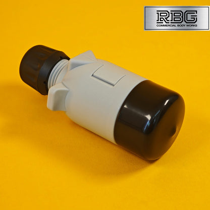 Plastic Plug + Cover SET 7 Pin 12S Type for Towing Trailer Caravan Horsebox PVC