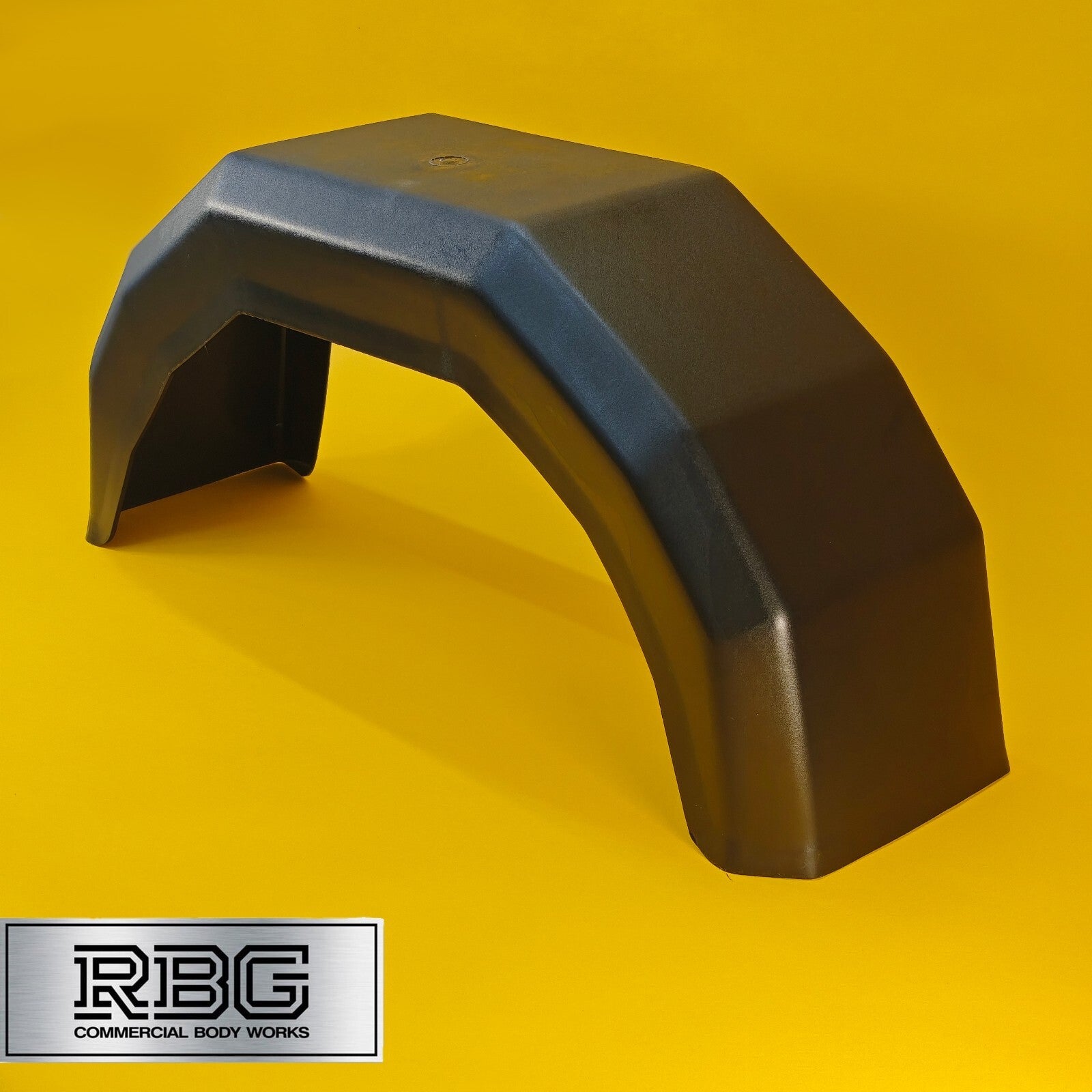 13 Inch Plastic Mudguard Single 760mm x 210mm for Trailer 13″ Wheels Black UK