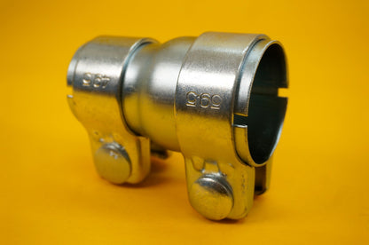 Exhaust Reducer Connector Pipe Joiners Double Clamp Sleeve Adapter VARIOUS SIZES