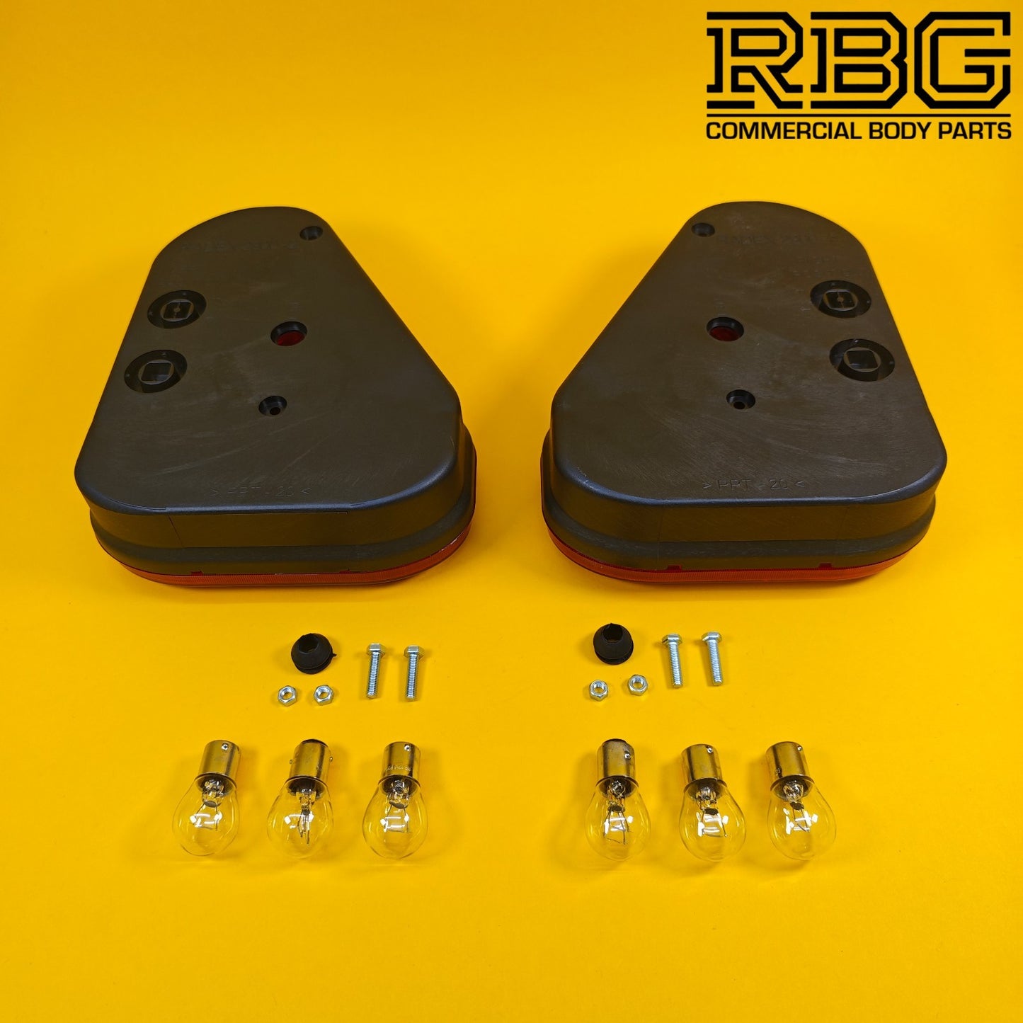 Rear Combination Lamp PAIR LEFT & RIGHT Radex Light Trailer Caravan 5 Function