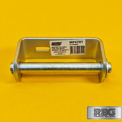 Keel Roller Bracket with 19mm Spindle for Boat Trailers Zinc Plated Steel UK
