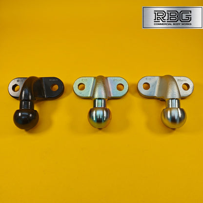 50mm Tow Ball Heavy Duty Standard Tow Hitch E approved 3.5t Gold/Black/Silver