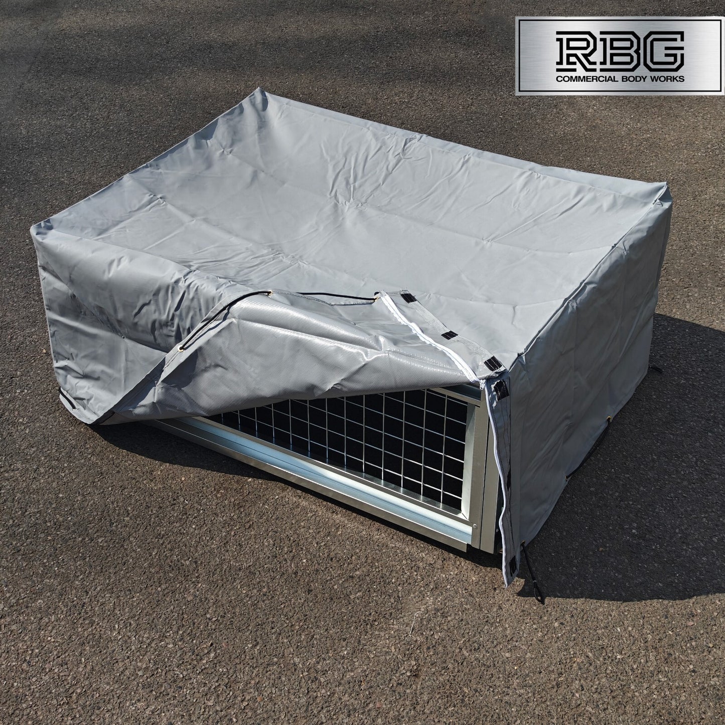 Cover For Erde 122 & Maypole MP6812 Trailer's High Side Mesh Kit Durable PVC UK