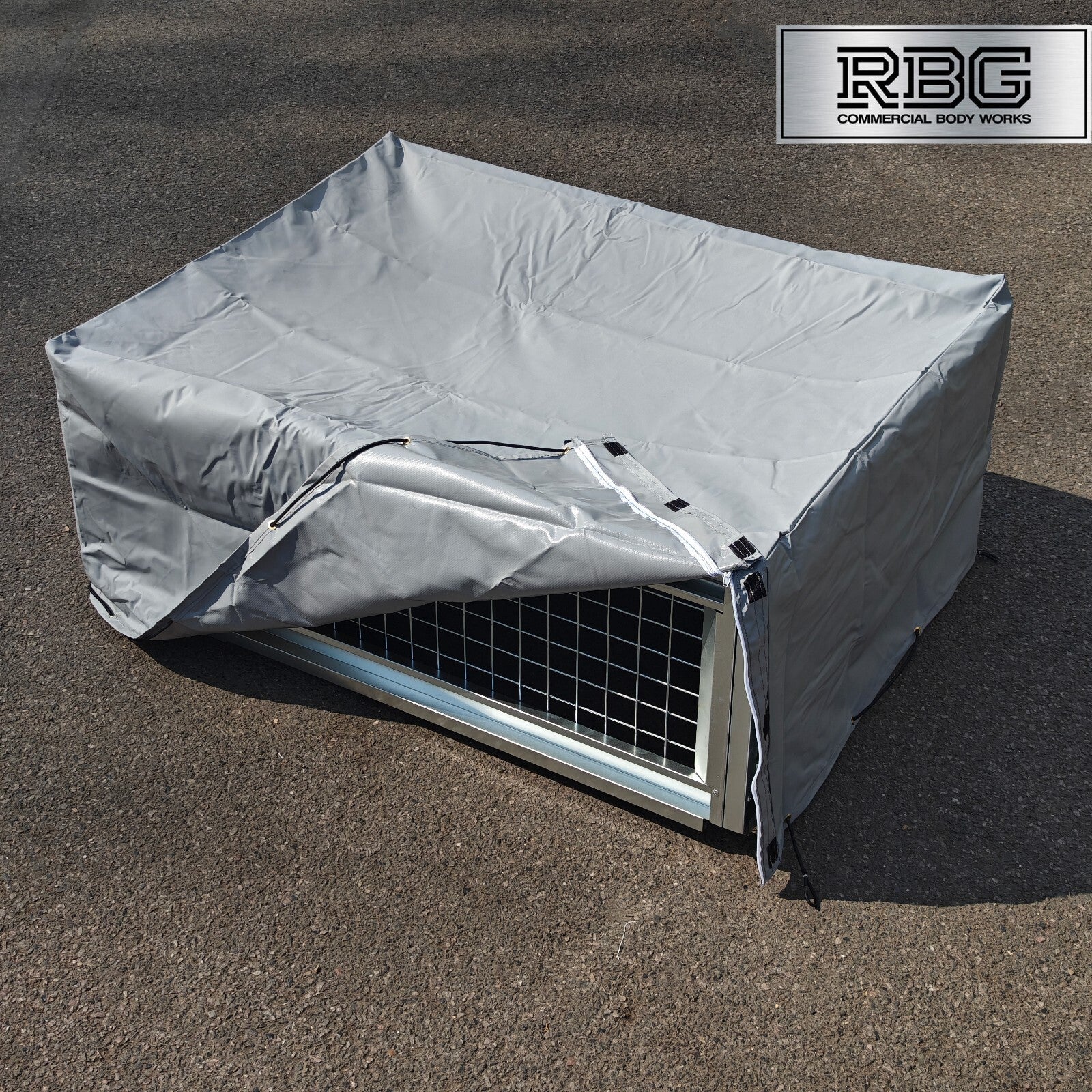 Cover For Erde 122 & Maypole MP6812 Trailer's High Side Mesh Kit Durable PVC UK