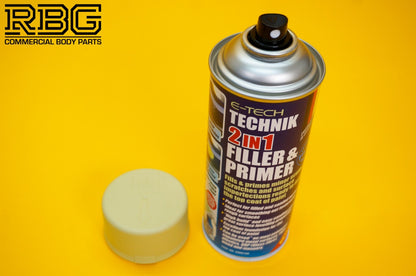 Technik 2-in-1 Filler & Primer Fills Scuff Scratches Alloy Wheel Car Body Repair