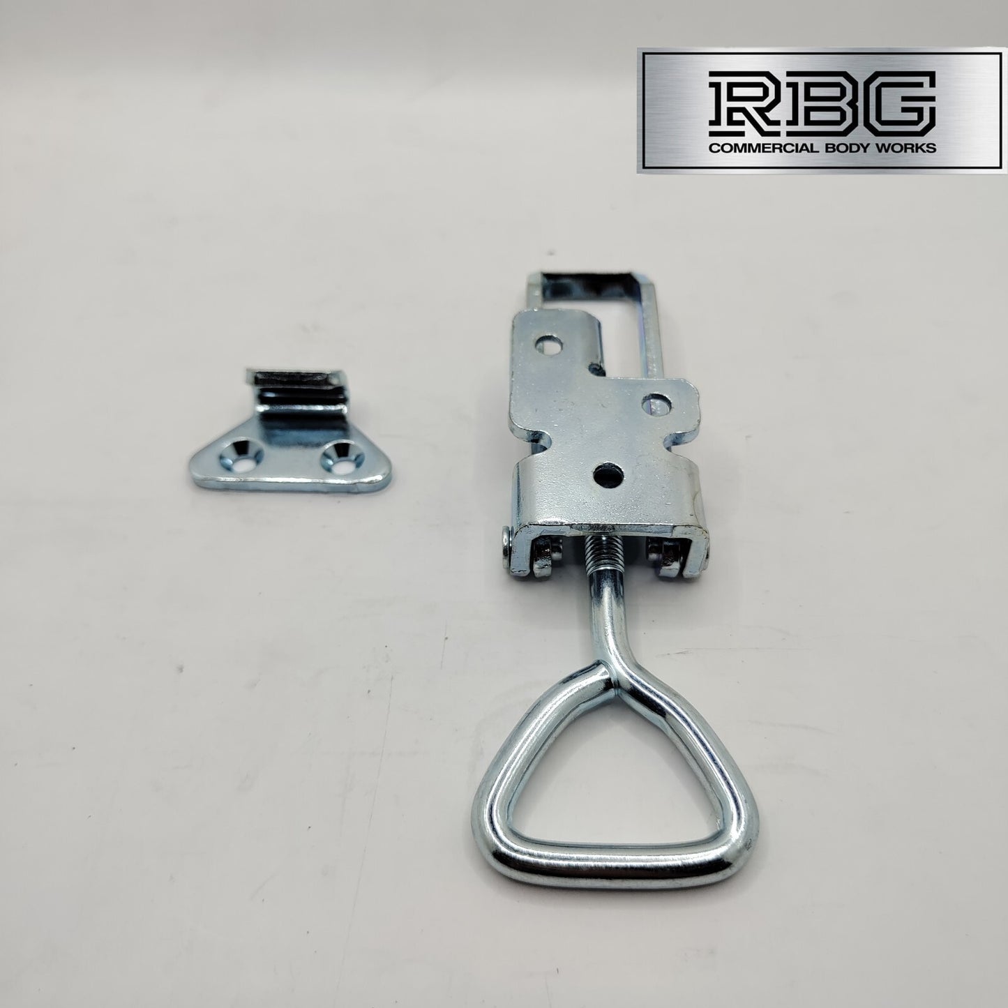 Over Centre Fastener OJOP  + Catch Plate LARGE, LOCKING Trailer Truck Caravan