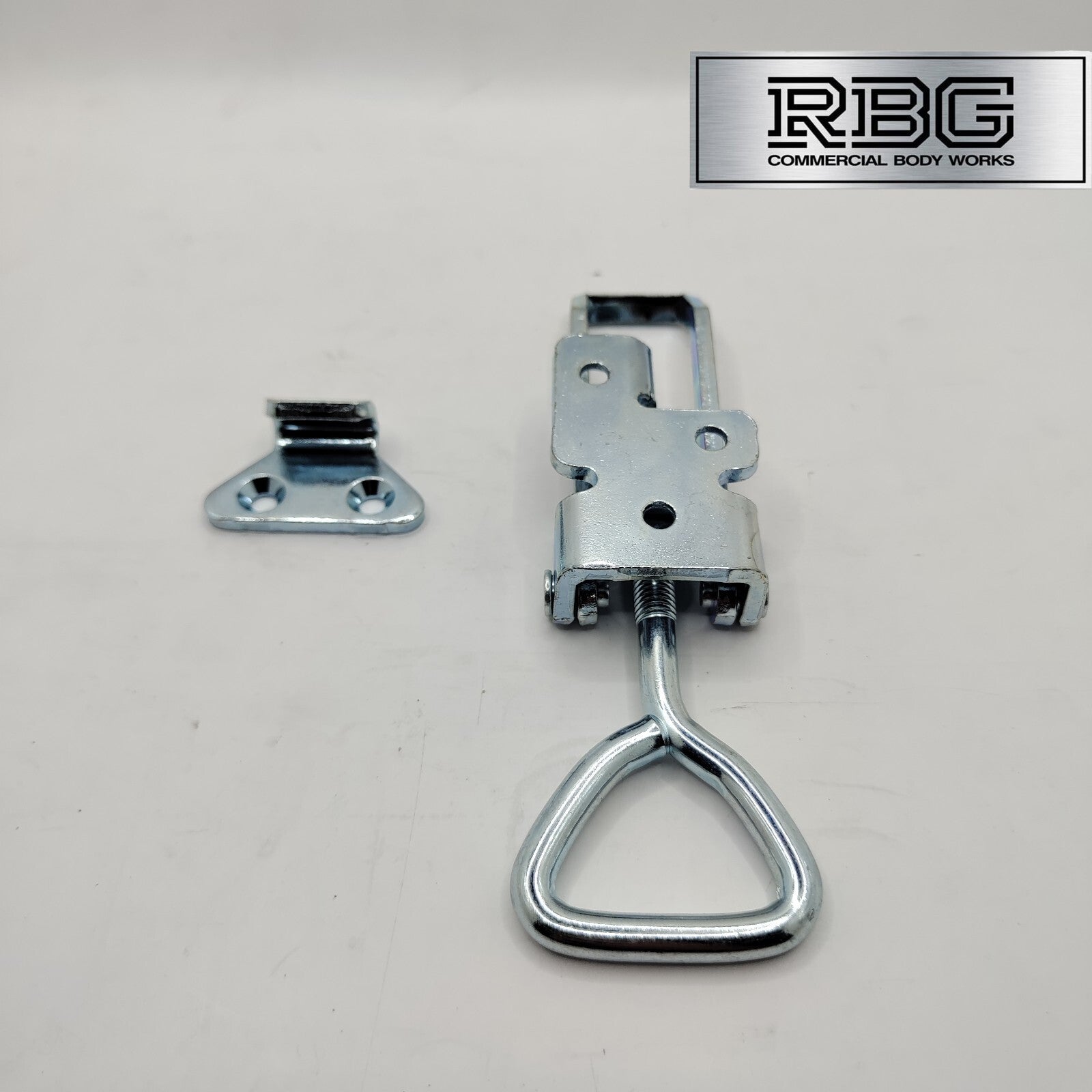 Over Centre Fastener OJOP  + Catch Plate LARGE, LOCKING Trailer Truck Caravan