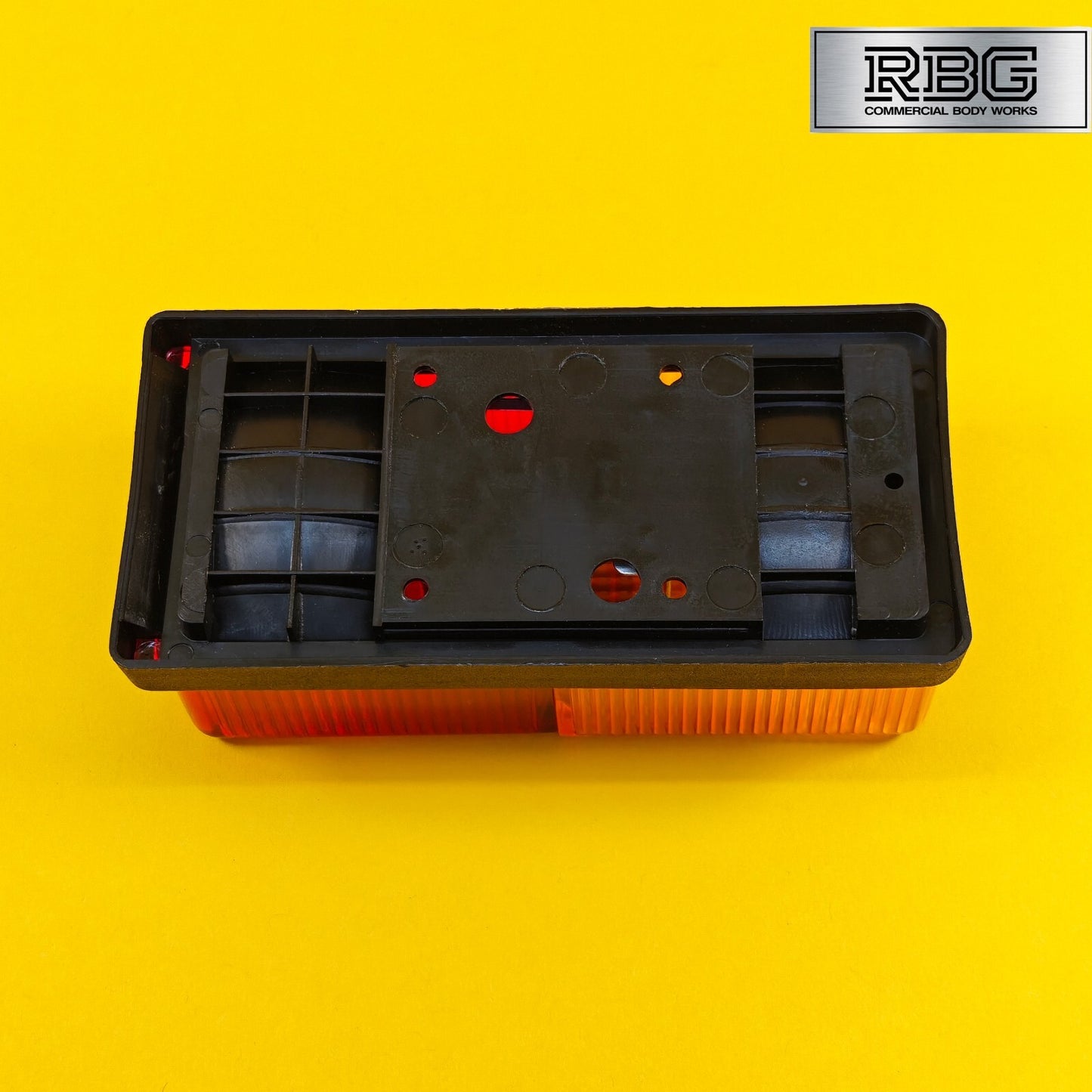 Rear Rectangular Combination Light 4 Function Bulb Lamp for Trailer Caravan 12V