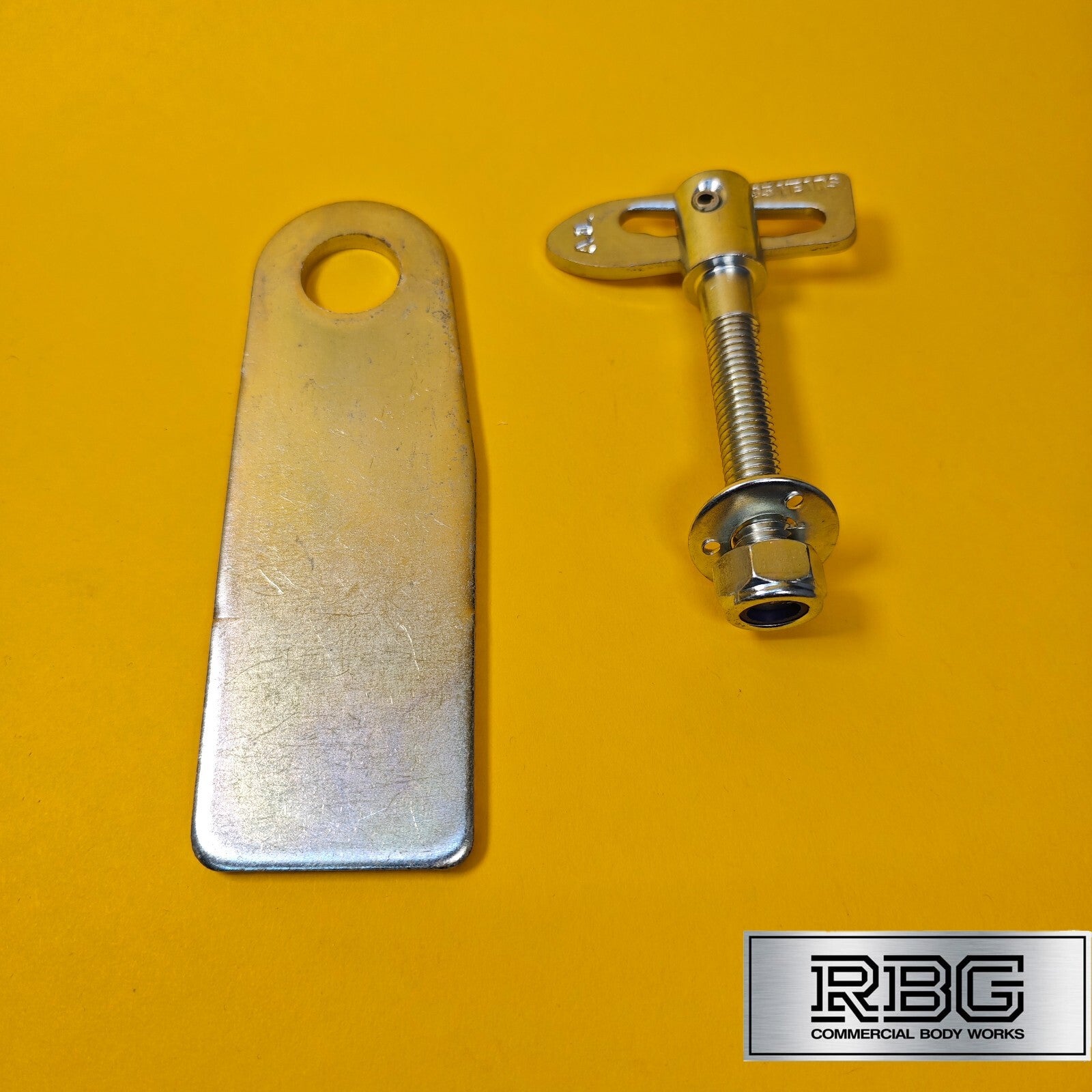 Tail Gate Fixings Pin Set - Antiluce Fastener M12 x 64mm BO & Eye Plate ZP