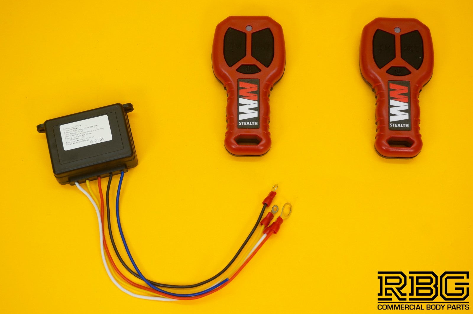 Winch Remote Control System Wireless Stealth Warrior 50m Range LED Indicator
