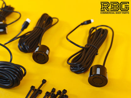 Reversing Parking Sensor Kit 12V Audible Warning Buzzer For Cars Vans Motorhome