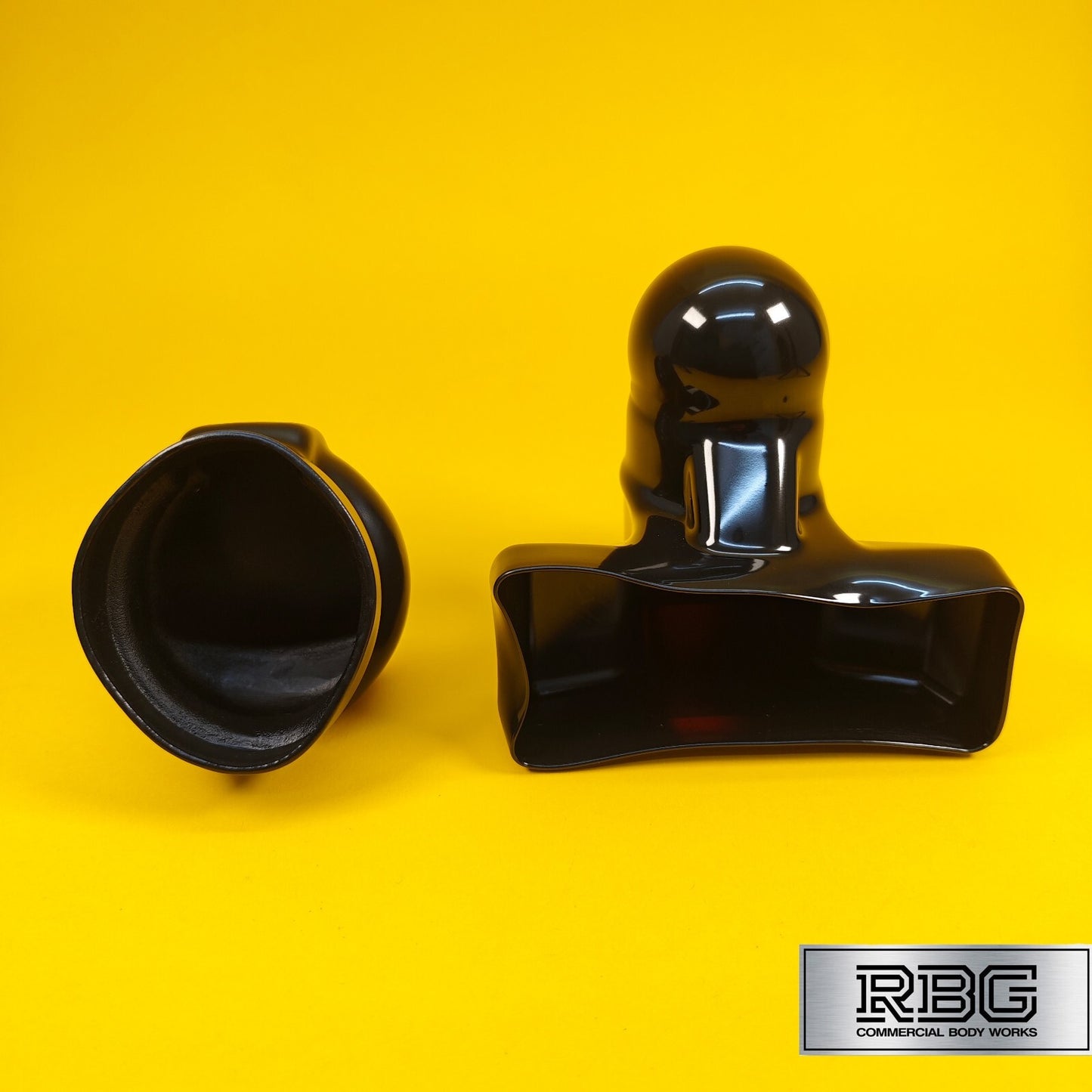 TowBall + Socket Cover Black PVC 50mm Towballs & 7 or 13 Pin Sockets Reflector