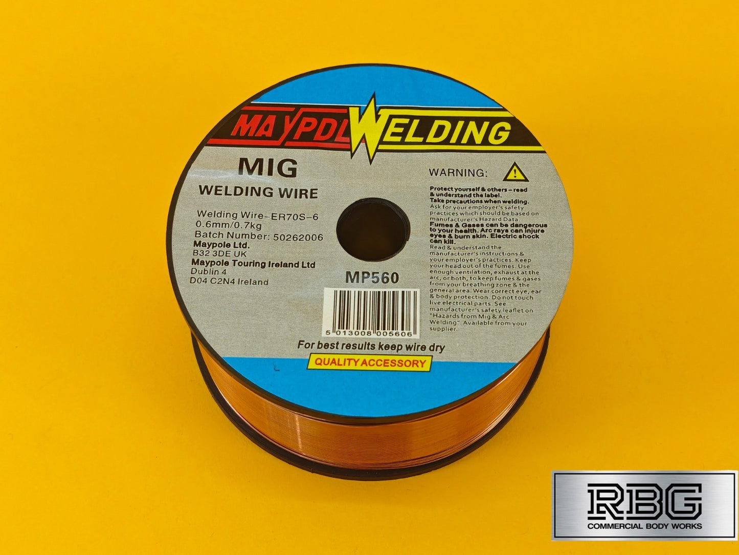 0.6mm Steel Welding Wire 0.7Kg Spool Roll MIG Welding Wire Mild Steel Reel UK