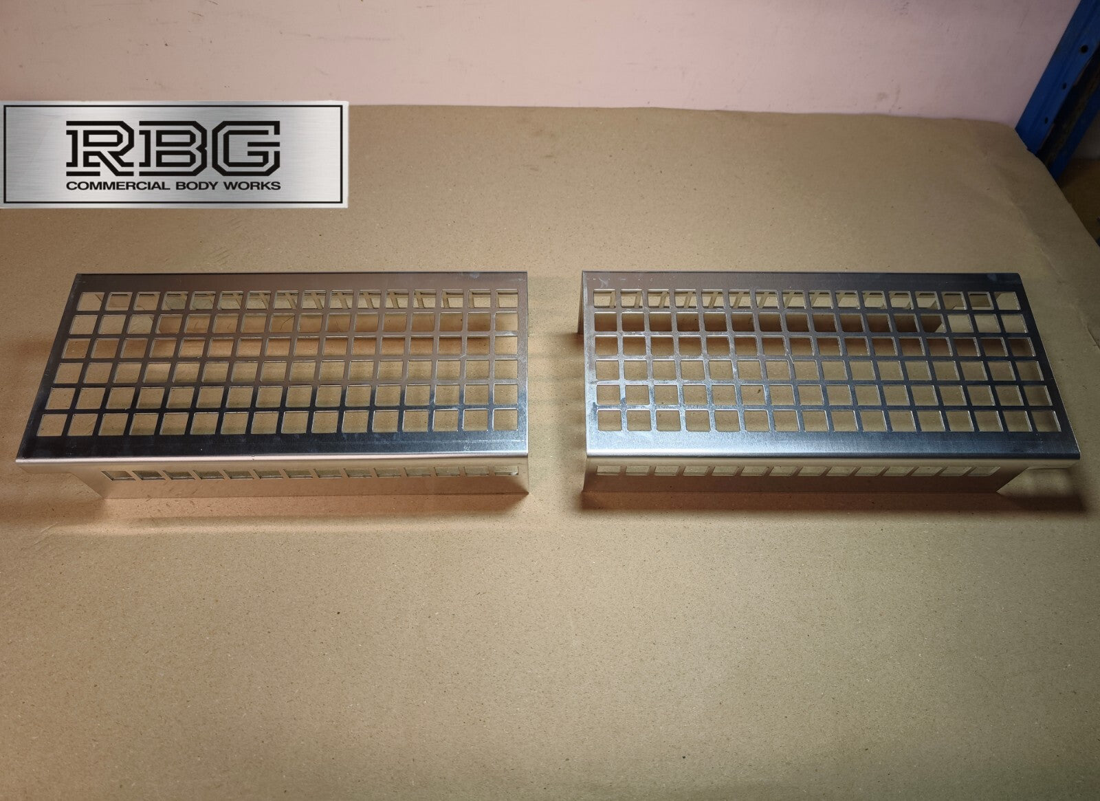 Light Guards for Ford Transit THICK 3mm Galvanized Aluminum Truck Trailer Tipper