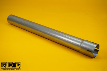 Exhaust Pipe Repair Section Tube Expanded Swaged Fit 500mm Long - VARIOUS SIZES