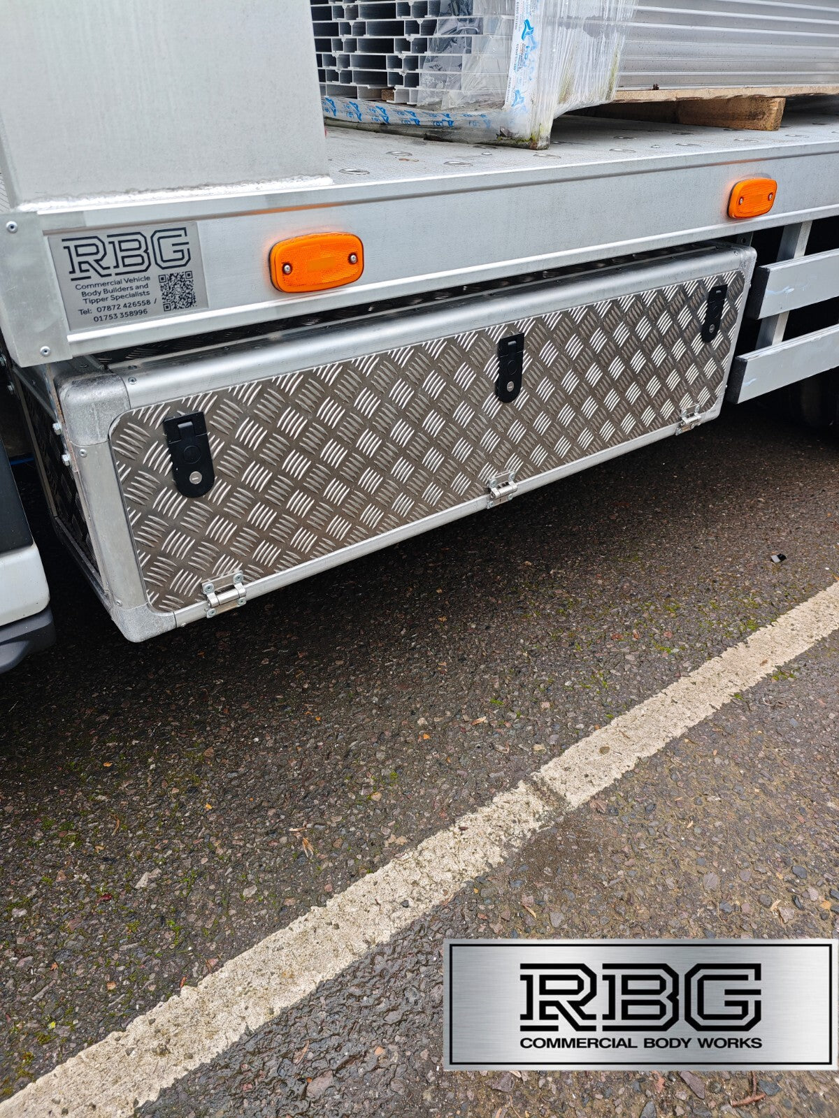Toolbox Storage Box Lockable for Recovery Vehicle Aluminium Trucks FREE POSTAGE!