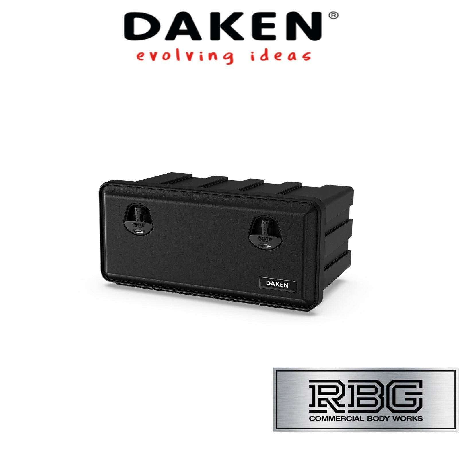 DAKEN Toolbox JUST 750 x 350 x 450 Lorry Side Locker Truck Storage Box Tool Box