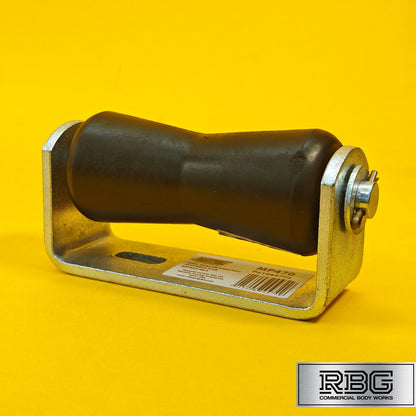 Keel Roller + Bracket 16mm Bore for Boat Trailers Non-Marking Polyurethane UK
