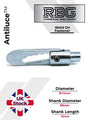 Antiluce™ Fasteners, Z/P Drop Lock Horsebox, Trailer, Pickup Tailgate Anti-Luce
